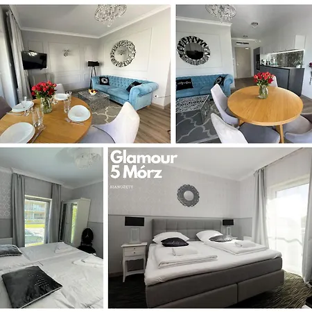 Glamour - 5 Morz - Basen - - Sauna Appartement Sianożęty
