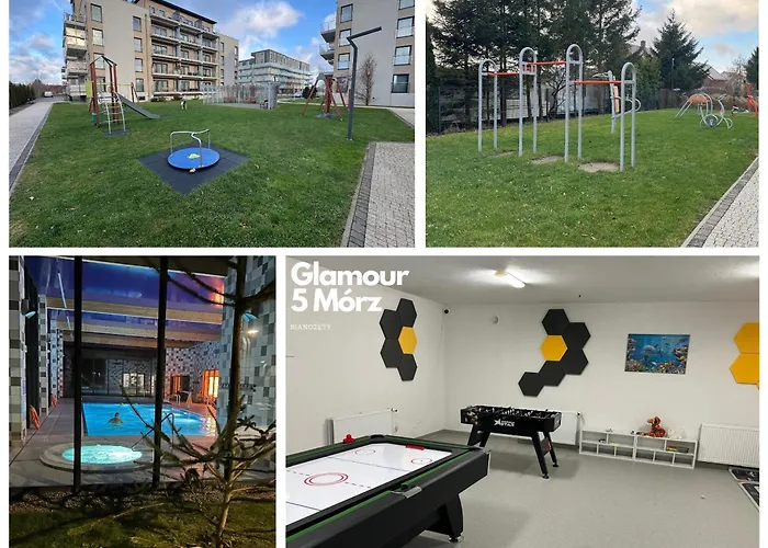 Glamour - 5 Morz - Basen - - Sauna Lägenhet *