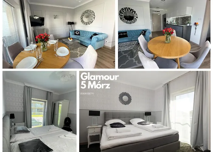 Glamour - 5 Morz - Basen - - Sauna Lägenhet Sianozety